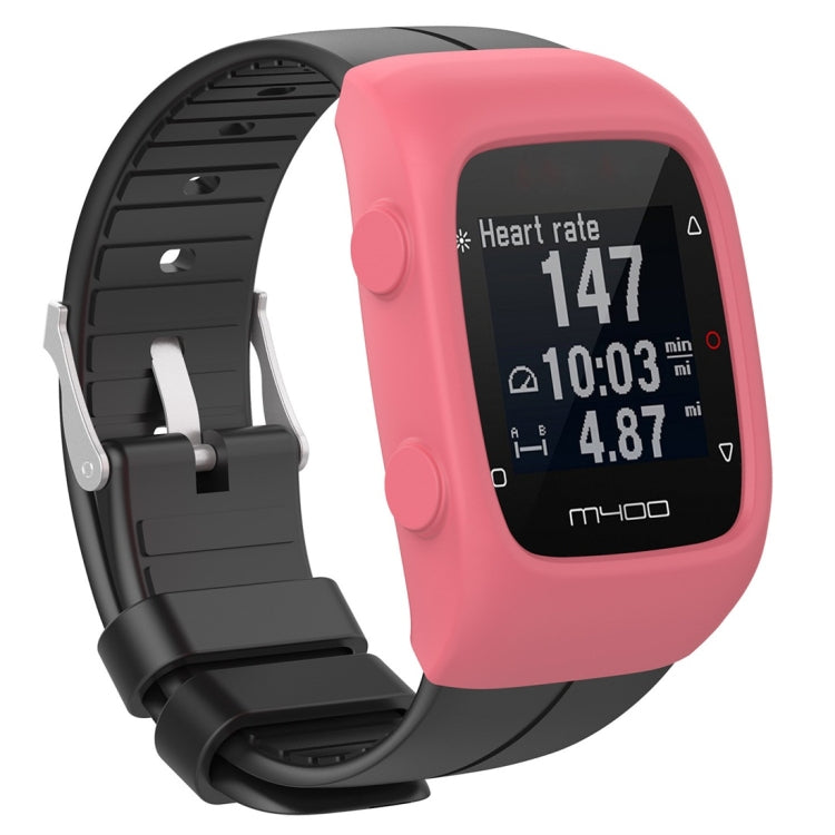 Smart Watch Silicone Protective Case for POLAR M430(Pink) - by buy2fix | Online Shopping UK | buy2fix
