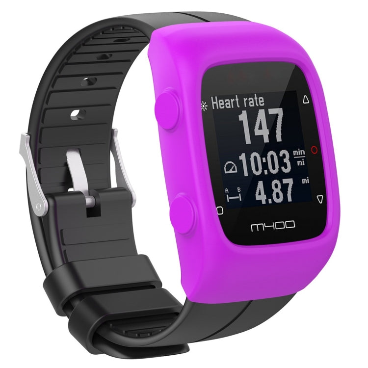 Smart Watch Silicone Protective Case for POLAR M430(Purple) - by buy2fix | Online Shopping UK | buy2fix