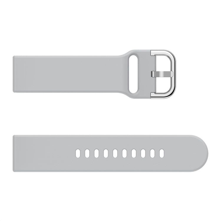 Smart Watch Electroplated Buckle Watch Band for Galaxy Watch Active(Grey) - Watch Bands by buy2fix | Online Shopping UK | buy2fix