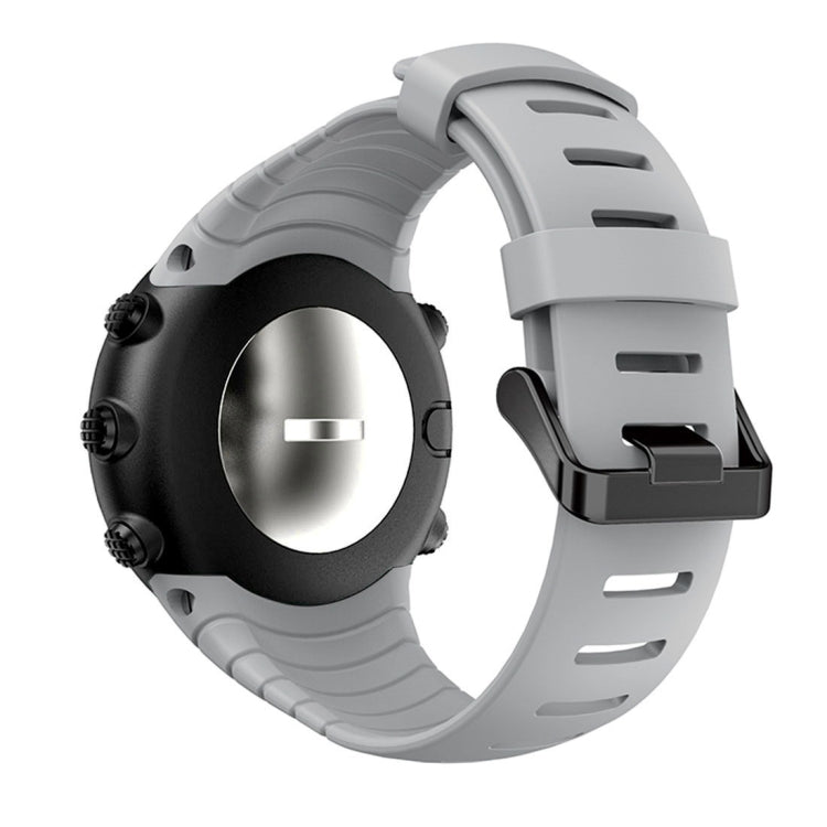 Smart Watch Silicone Watch Band for Suunto Core(Grey) - by buy2fix | Online Shopping UK | buy2fix