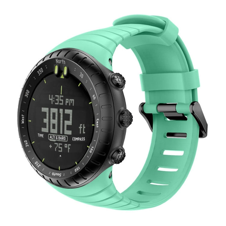 Smart Watch Silicone Watch Band for Suunto Core(Mint Green) - by buy2fix | Online Shopping UK | buy2fix