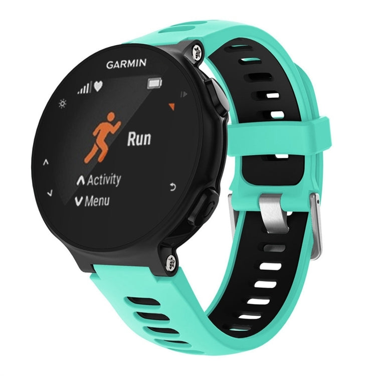 Smart Watch Silicone Watch Band for Garmin Forerunner 735XT(Mint Green) - Watch Bands by buy2fix | Online Shopping UK | buy2fix