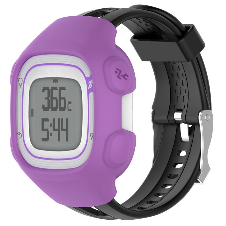 Smart Watch Silicone Protective Case for Garmin Forerunner 10 / 15(Purple) by buy2fix