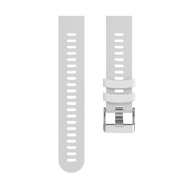 Smart Watch Silicone Watch Band for Garmin Forerunner 245(White) - Watch Bands by buy2fix | Online Shopping UK | buy2fix