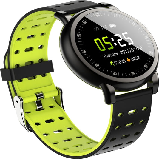 B8+ 1.08 inch IPS Color Screen IP67 Waterproof Smart Watch,Support Message Reminder / Heart Rate Monitor / Blood Oxygen Monitoring / Blood Pressure Monitoring/ Sleeping Monitoring (Green) by buy2fix
