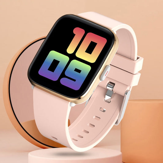 G12 1.7 inch IPS Screen Smart Watch, Support Bluetooth Calling / Body Temperature Monitoring (Pink) by buy2fix