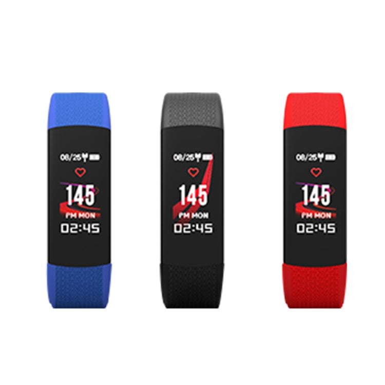 TLW B6 Fitness Tracker 0.96 inch TFT Screen Wristband Smart Bracelet, IP67 Waterproof, Support Sports Mode / Continuous Heart Rate Monitor / Sleep Monitor / Information Reminder(Red) by buy2fix