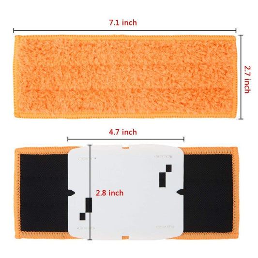 3 PCS Reusable Replacement Microfiber Mopping Cloth Wet Rag for iRobot Braava jet240 / 241 - For iRobot Accessories by buy2fix | Online Shopping UK | buy2fix