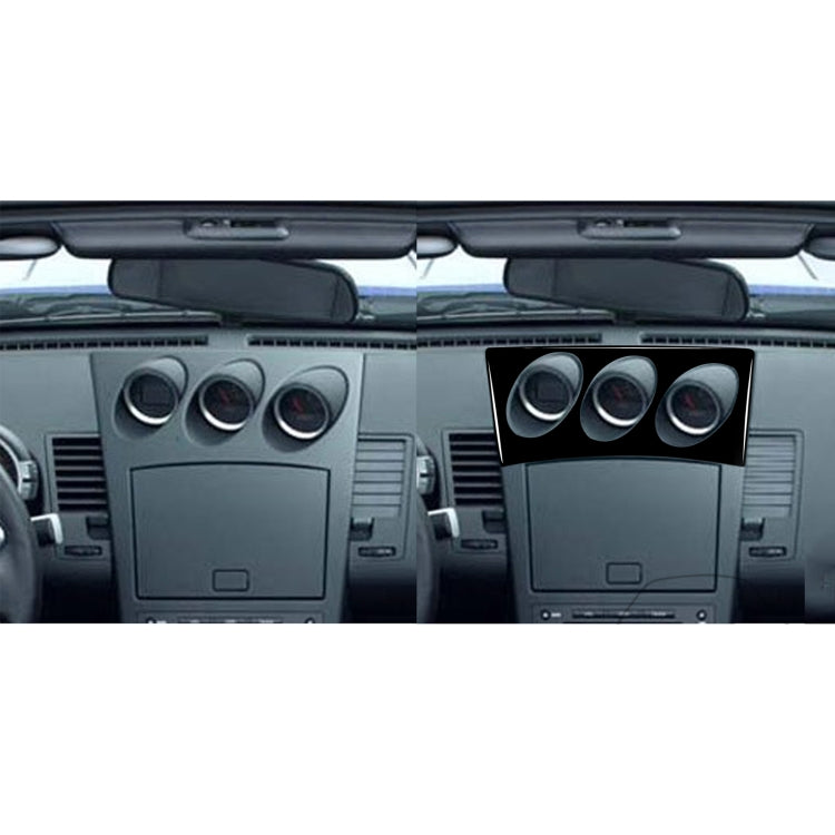 For Nissan 350Z 2003-2009 Car Radio/Air Conditioning Console Sticker, Left Drive - Car Interior Mouldings by buy2fix | Online Shopping UK | buy2fix