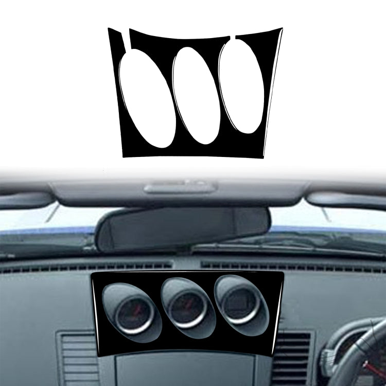 For Nissan 350Z 2003-2009 Car Radio/Air Conditioning Console Sticker, Right Drive - Car Interior Mouldings by buy2fix | Online Shopping UK | buy2fix