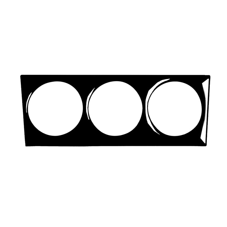 For Nissan 350Z 2003-2009 Car Air Conditioning Adjustment Decorative Stickers, Left and Right Drive Universal - Car Interior Mouldings by buy2fix | Online Shopping UK | buy2fix