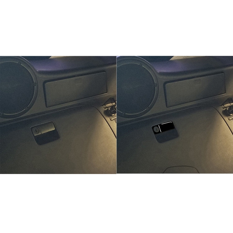 For Nissan 350Z 2003-2009 Car Rear Storage Box Lock Decorative Stickers, Left and Right Drive Universal by buy2fix