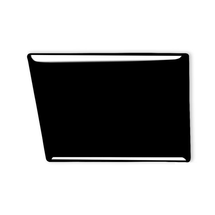For Nissan 350Z 2003-2009 Car Co-pilot Storage Compartment Lock Decorative Stickers, Left Drive - Car Interior Mouldings by buy2fix | Online Shopping UK | buy2fix