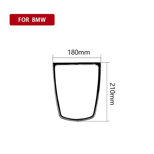 For BMW 5 Series F10 2011-2017 Car Instrument Big Horn Frame Decorative Sticker,Left and Right Drive Universal by buy2fix