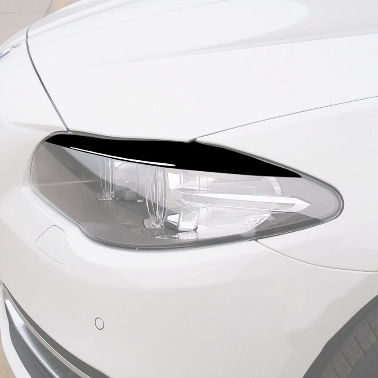 For BMW 5 Series F10 2010-2013 Car Lamp Eyebrow Decorative Sticker,Left and Right Drive Universal - Decorative Strip by buy2fix | Online Shopping UK | buy2fix
