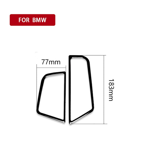 For BMW 5 Series F10 2011-2017 Car Side Air Outlet Frame Decorative Sticker,Right Drive by buy2fix