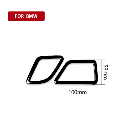 For BMW 5 Series F10 2011-2017 Car Instrument Air Outlet Decorative Sticker,Left Drive by buy2fix