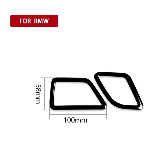 For BMW 5 Series F10 2011-2017 Car Instrument Air Outlet Decorative Sticker,Right Drive by buy2fix