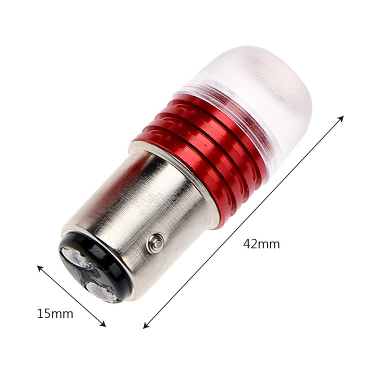 2pcs 1157 DC12V / 1.5W Car Constantly Bright Brake Lights (Red Light) - Brake Lights by buy2fix | Online Shopping UK | buy2fix