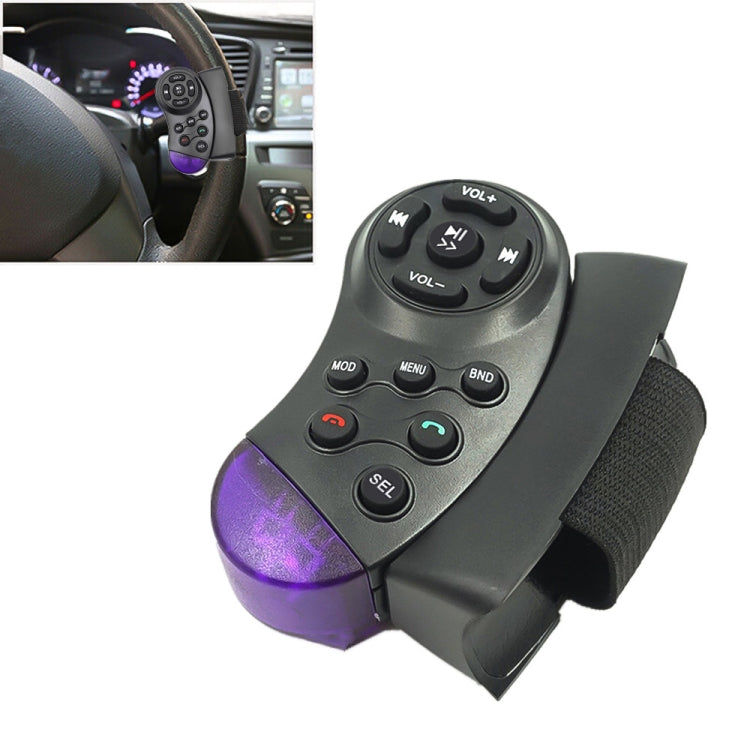 Car 11 Key Multimedia Steering Wheel Remote Controller - Steering Wheel Accessories by buy2fix | Online Shopping UK | buy2fix