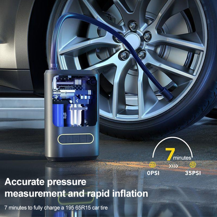 ATJ-8466 Portable Car Tire Air Pump Digital Display Wireless Electric Air Pump, Style: Lithium Battery - Inflatable Pump by buy2fix | Online Shopping UK | buy2fix