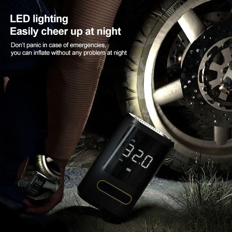 ATJ-8466 Portable Car Tire Air Pump Digital Display Wireless Electric Air Pump, Style: Lithium Battery - Inflatable Pump by buy2fix | Online Shopping UK | buy2fix