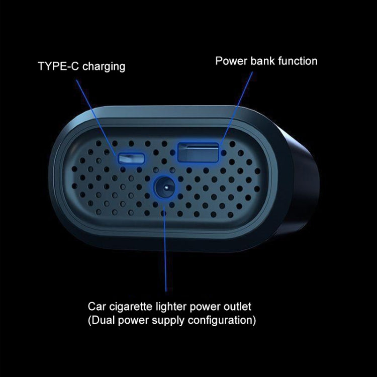 ATJ-8466 Portable Car Tire Air Pump Digital Display Wireless Electric Air Pump, Style: Lithium Battery - Inflatable Pump by buy2fix | Online Shopping UK | buy2fix