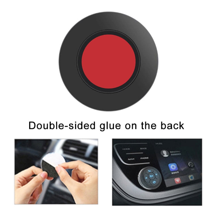 DQX-999A Multifunctional Steering Wheel Button Controller Car DVD Screen Wireless Remote Control (Silver) - Bluetooth Car Kits by buy2fix | Online Shopping UK | buy2fix
