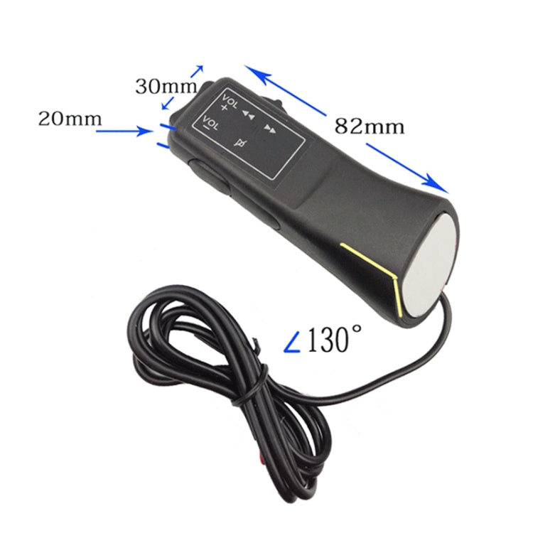 MH-H58M3 Universal Car Steering Wheel Controller Car Navigator Steering Wheel Remote Control - Bluetooth Car Kits by buy2fix | Online Shopping UK | buy2fix