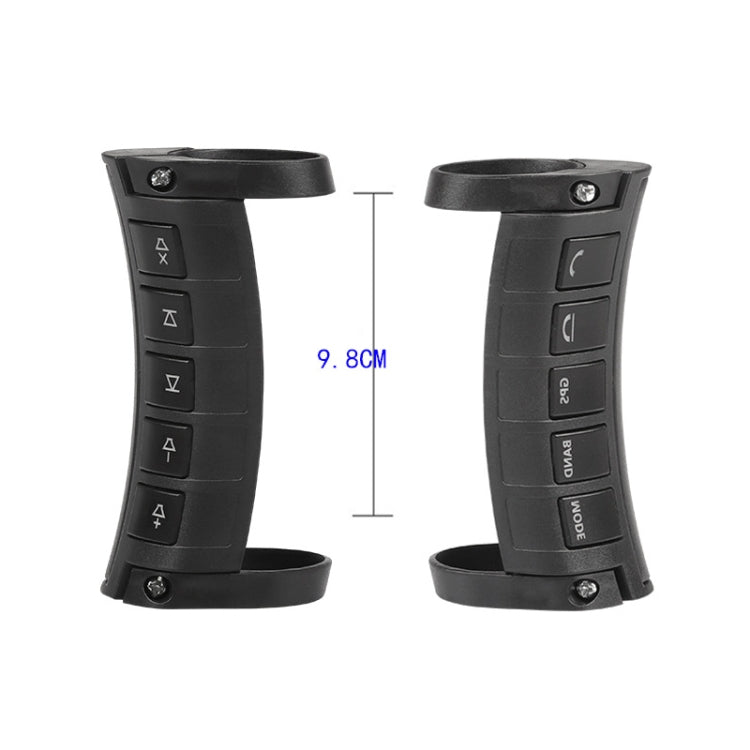 Universal Steering Wheel Controller Multifunctional Wireless DVD Navigation Key Remote Controller - Steering Wheel Accessories by buy2fix | Online Shopping UK | buy2fix