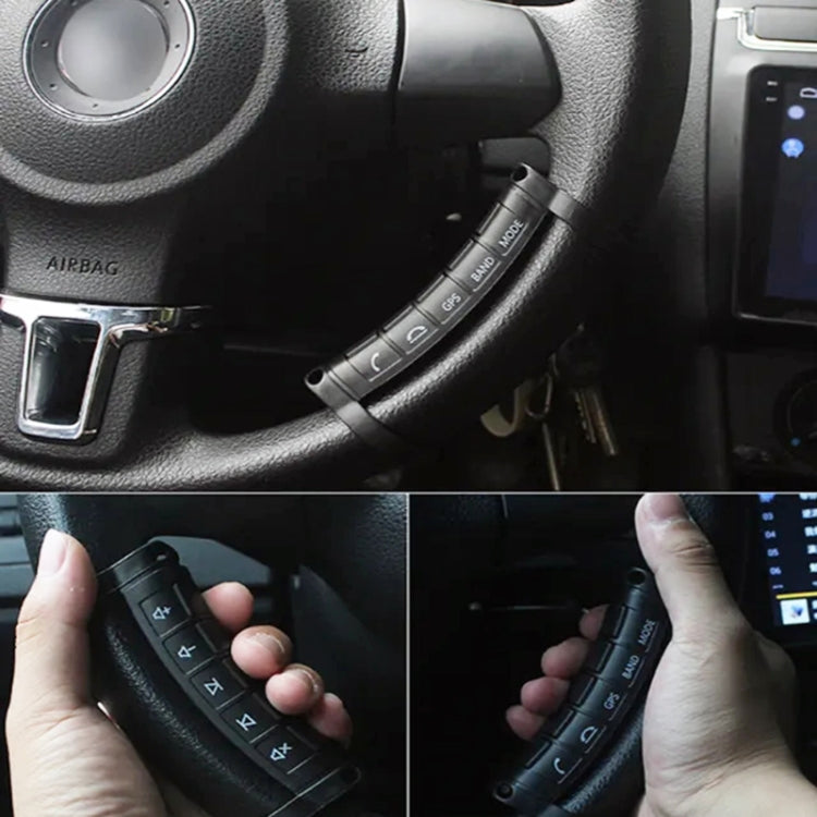 Universal Steering Wheel Controller Multifunctional Wireless DVD Navigation Key Remote Controller - Steering Wheel Accessories by buy2fix | Online Shopping UK | buy2fix