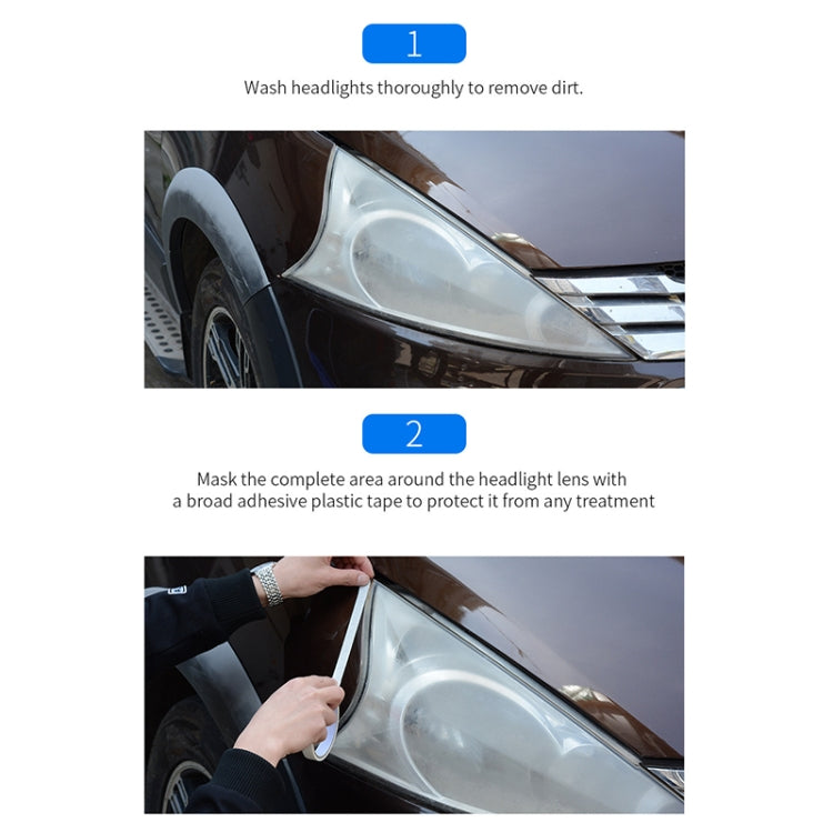 Car Headlight Scratch Yellowing Repair Fluid Set, Capacity: 30ml - Car Light Accessories by buy2fix | Online Shopping UK | buy2fix
