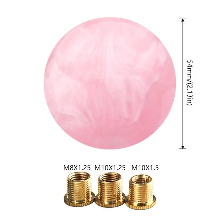 Car Modified Marble Star Gear Head Shifter Cover with Adapter (Pink) - Shift Knob by buy2fix | Online Shopping UK | buy2fix