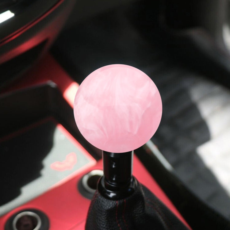 Car Modified Marble Star Gear Head Shifter Cover with Adapter (Pink) - Shift Knob by buy2fix | Online Shopping UK | buy2fix