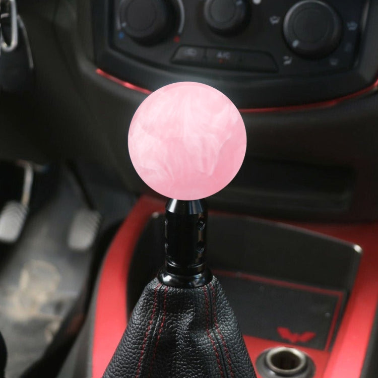 Car Modified Marble Star Gear Head Shifter Cover with Adapter (Pink) - Shift Knob by buy2fix | Online Shopping UK | buy2fix