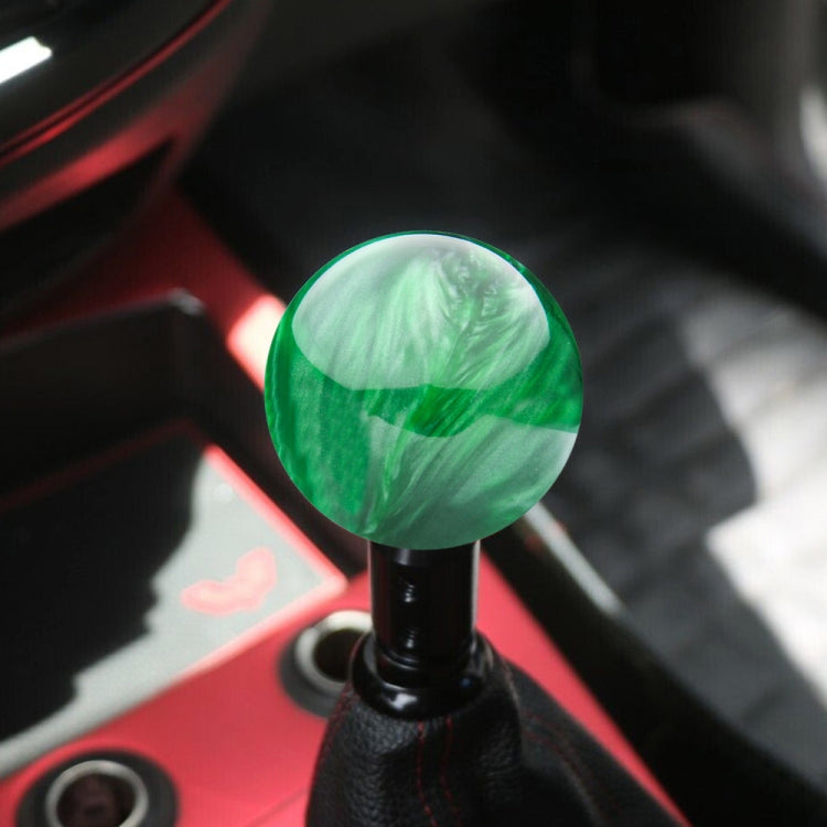 Car Modified Marble Star Gear Head Shifter Cover with Adapter (Green) - Shift Knob by buy2fix | Online Shopping UK | buy2fix