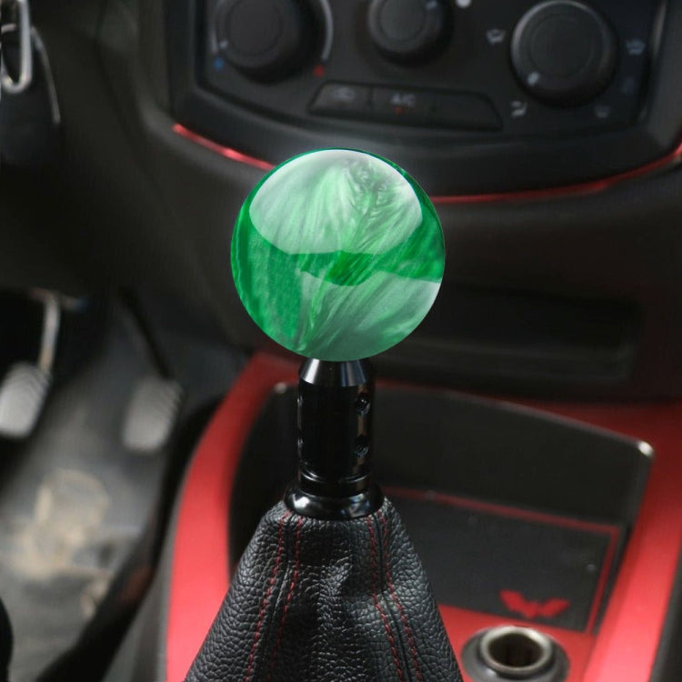 Car Modified Marble Star Gear Head Shifter Cover with Adapter (Green) - Shift Knob by buy2fix | Online Shopping UK | buy2fix