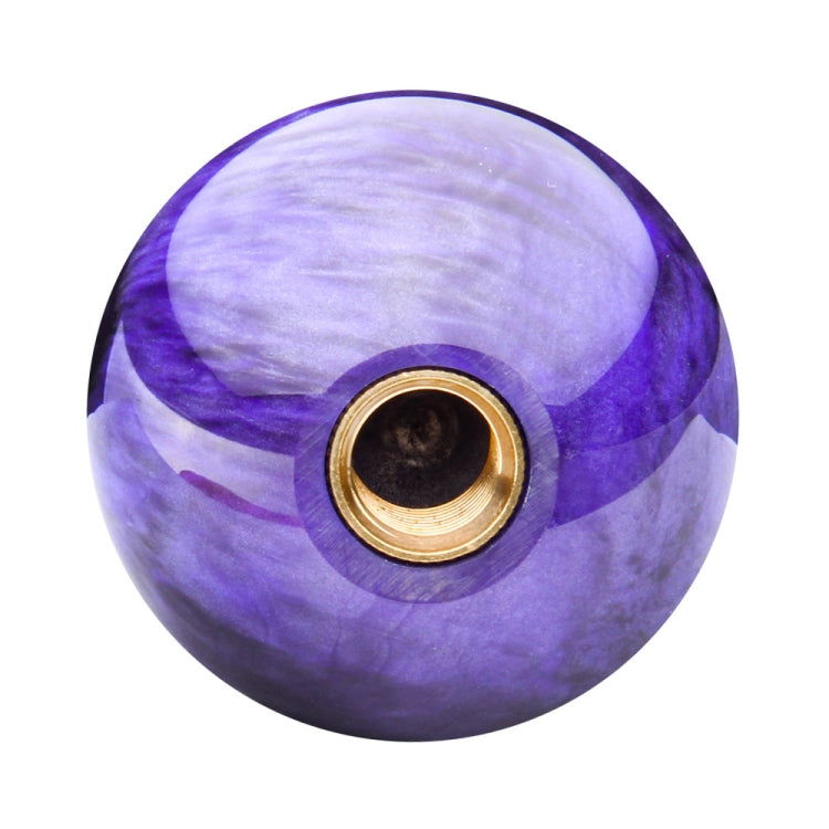 Car Modified Marble Star Gear Head Shifter Cover with Adapter (Purple) - Shift Knob by buy2fix | Online Shopping UK | buy2fix