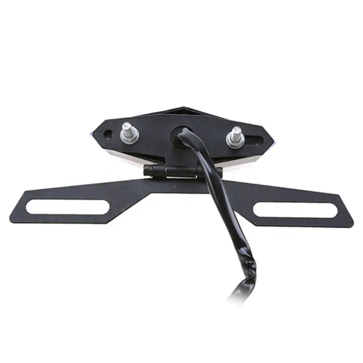 Motorcycle Folding Taillight Triangle Bracket - Holder by buy2fix | Online Shopping UK | buy2fix