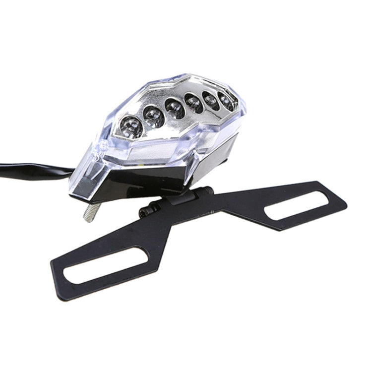 Motorcycle Folding Taillight Triangle Bracket - Holder by buy2fix | Online Shopping UK | buy2fix