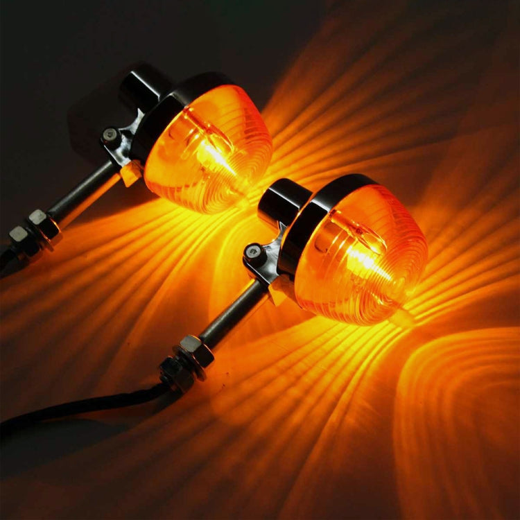 2pcs For Honda CT90 XL100 CM125 CB400 CB750 Motorcycles LED Turn Signal Light - Signal Lights by buy2fix | Online Shopping UK | buy2fix