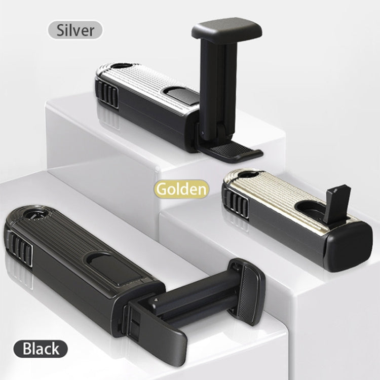G202 Car Creative Phone Bracket Hook 360 Degree Rotating Telescopic Bracket(Gold) - Universal Car Holders by buy2fix | Online Shopping UK | buy2fix