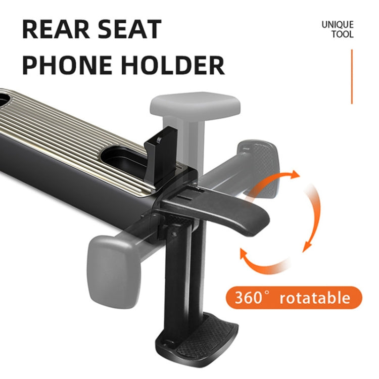 G202 Car Creative Phone Bracket Hook 360 Degree Rotating Telescopic Bracket(Silver) - Universal Car Holders by buy2fix | Online Shopping UK | buy2fix