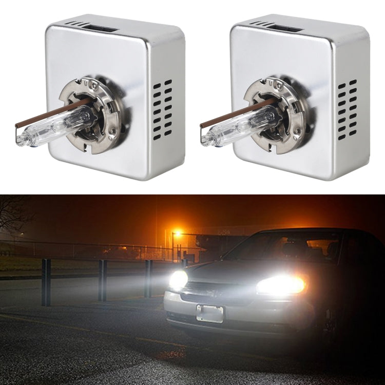 1 Pair D5S 4300K DC12V 35W Car HID Xenon Bulb Kit Headlight (White Light) - by buy2fix | Online Shopping UK | buy2fix