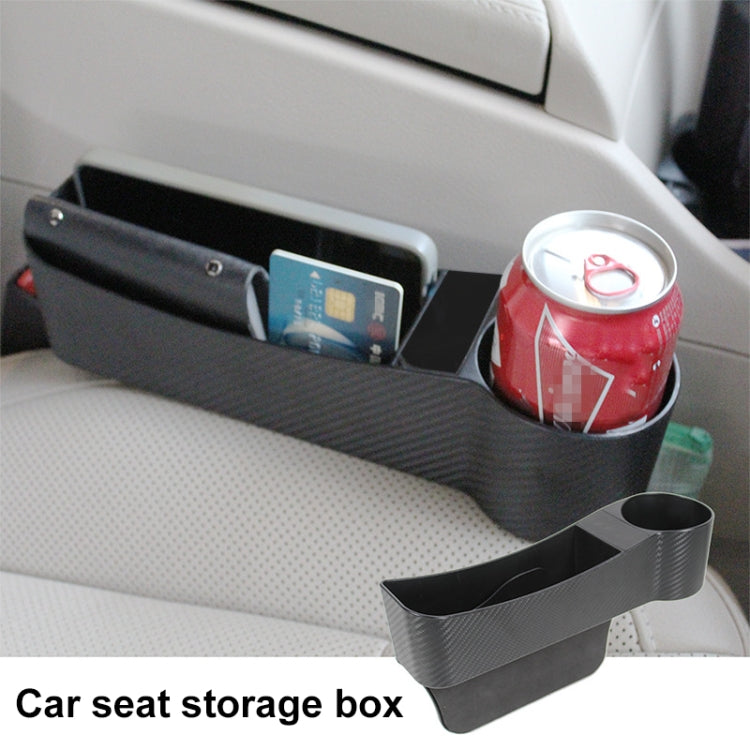 CARFU AC-2294 Car Seat Gap Multi-function Storage Box(Orange) by CARFU