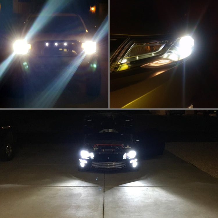 K11 1 Pair 9012 12V / 85W / 6000K / 9000LM Car LED Headlight (White Light) by buy2fix