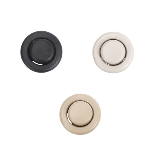 For BMW E90 / F18 Left Driving Car Rear Seat Headrest Switch Button 52207251371-1(Beige White) by buy2fix