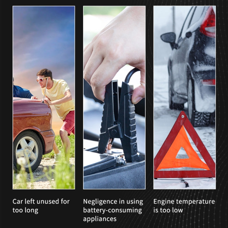 FOXSUR FJS-600 Car Multifunctional Emergency Start Power Supply by FOXSUR