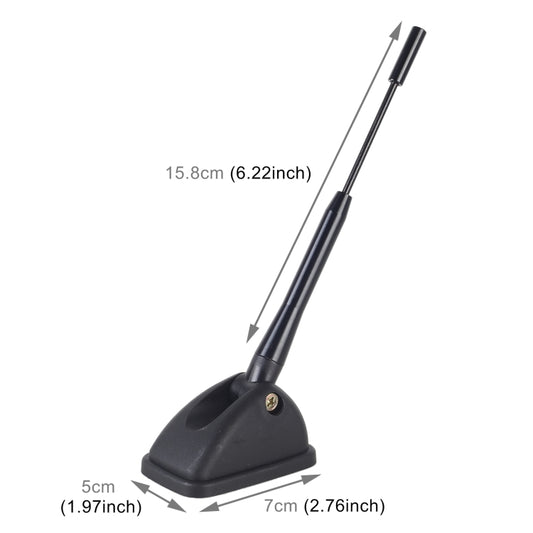 YQ-602A 15.8x1.3cm Car Roof Antenna Shape Decorator by buy2fix