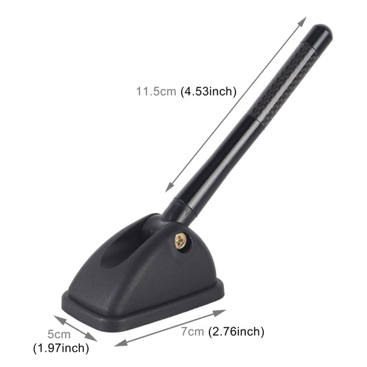 YQ-606A 11.5x1.3cm Car Roof Antenna Shape Decorator by buy2fix